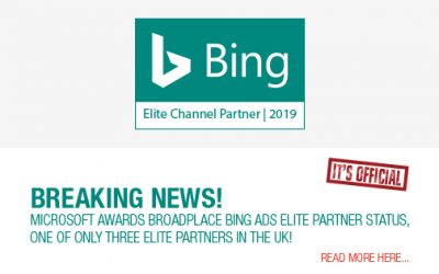 Microsoft awards Broadplace Advertising Elite Status in the Bing Partner Program