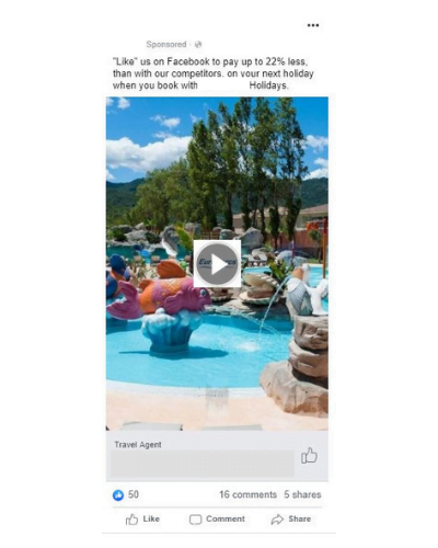 Facebook video creatives