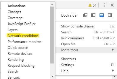 Network Condition Inspect