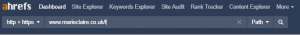 ahrefs site explorer