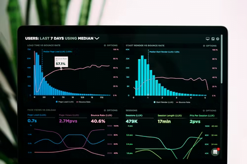 Website page view metrics image 