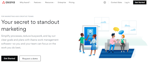 Saas Landing Page Examples - By Job Role Page